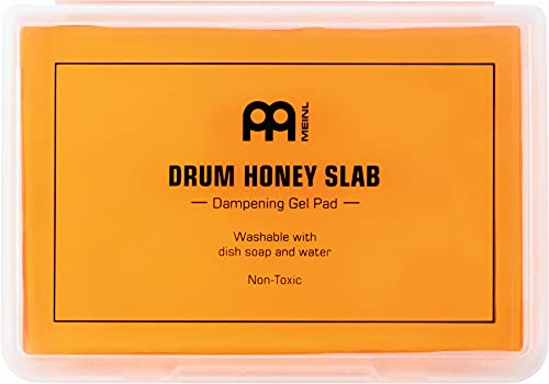 Meinl Cymbals Drum Honey Slap — Dämpfer Gel Pad mit Box — Drummer Geschenk für Snare oder Toms — Schlagzeug Zubehör, Orange (MDHS) von Meinl Cymbals