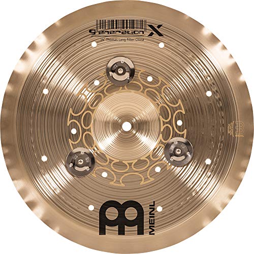 Meinl Cymbals GX-14FCH-J Generation X Thomas Lang Signature Jingle Filter Chinas 35,6 cm (14 Zoll) Regular Finish von Meinl Cymbals