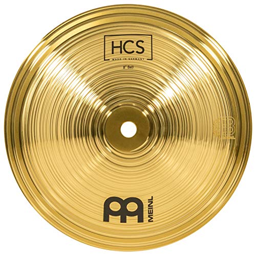 Meinl Cymbals HCS Bell— 8 Zoll (Video) Schlagzeug Becken Glocke (20,32cm) Messing, Traditionelles Finish (HCS8B) von Meinl Cymbals