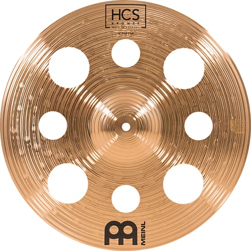 Meinl Cymbals HCS Bronze Trash Crash 16 Zoll (Video) Schlagzeug Becken (40,64cm) B8 Bronze, Traditionelles Finish (HCSB16TRC) von Meinl Cymbals