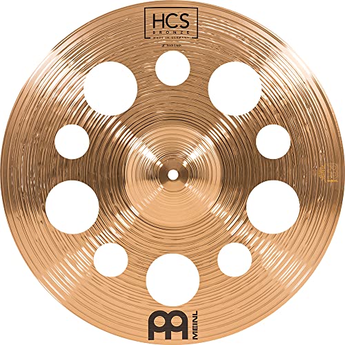 Meinl Cymbals HCS Bronze Trash Crash 18 Zoll (Video) Schlagzeug Becken (45,72cm) B8 Bronze, Traditionelles Finish (HCSB18TRC) von Meinl Cymbals