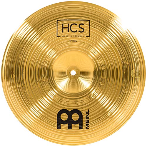 Meinl Cymbals HCS China — 14 Zoll (Video) Schlagzeug Becken (35,56cm) Messing, Traditionelles Finish (HCS14CH) von Meinl Cymbals