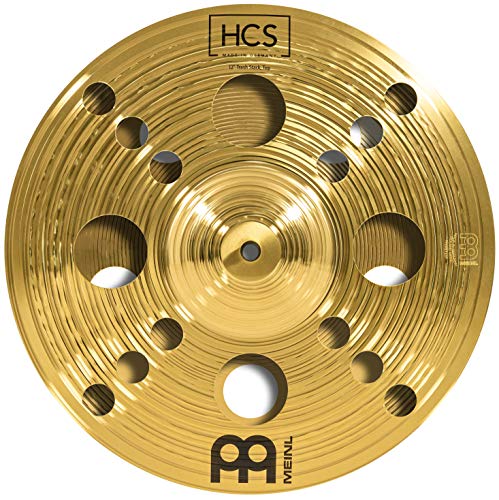 Meinl Cymbals HCS Trash Stack — 12 Zoll (Video) Schlagzeug Becken (30,48cm) Messing, Traditionelles Finish (HCS12TRS) von Meinl Cymbals
