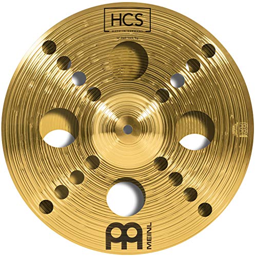 Meinl Cymbals HCS Trash Stack — 14 Zoll (Video) Schlagzeug Becken (35,56cm) Messing, Traditionelles Finish (HCS14TRS) von Meinl Cymbals