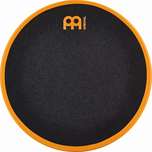 Meinl Cymbals Marshmallow Übungspad 12 Zoll (30,48cm) leises Drum Practice Pad, mittlerer Rebound, montierbar auf Becken Ständer und Stativ – Schlagzeug und Percussion Zubehör (MMP12OR) von Meinl Cymbals