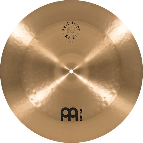 Meinl Cymbals Pure Alloy China 18 Zoll (Video) Schlagzeug Becken (45,72cm) Pure Alloy Bronze, Traditionelles Finish (PA18CH) von Meinl Cymbals