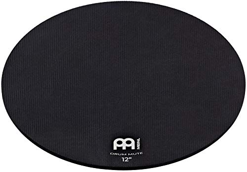 Meinl Drum Mute 12 Zoll Trommel Dämpfer - Schlagzeug Zubehör, Schwarz (MDM-12) von Meinl Cymbals