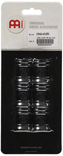 Meinl Percussion Conga Saver Set - 6-teiliges Abdeckungs-Set für 8 mm Conga Spannschrauben - Kunststoff, Schwarz (CONGA-SAVER8) von Meinl Percussion