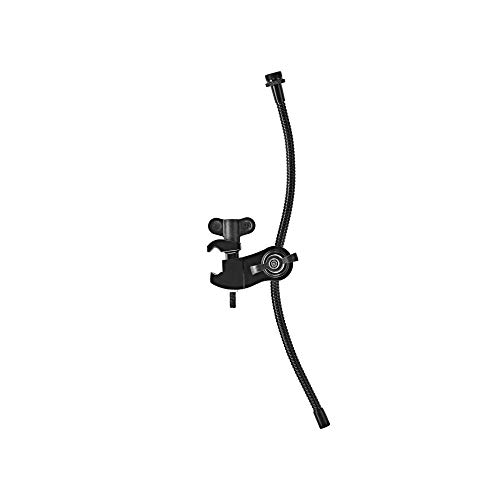 Meinl Percussion Mic Rim Clamp -Flexible Klemme für Mikrofon - Für 0,375 Zoll und 0,625 Zoll Mikrofonclips - Stahl, Schwarz (RIMCLAMP-M) von Meinl Percussion