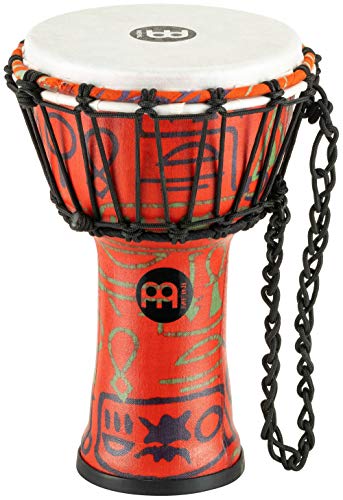 Meinl Percussion 18cm Jr. Djembe Trommel - Klein - Musikinstrument für Kinder und Erwachsene - Einfach zu lernen - Pharaos Script (JRD-PS) von Meinl Percussion
