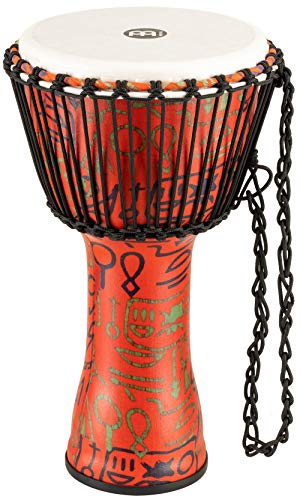 Meinl Percussion 32cm Headliner Series Wood Djembe Trommel - mit Ziegenfell - Musikinstrument für Erwachsene - Vintage Wine Barrel (HDJ500VWB-M) von Meinl Percussion