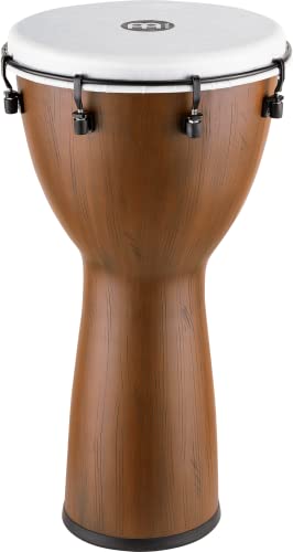 Meinl Percussion Alpine Pickup Djembe - Große Handtrommel - Mit Tonabnehmer - Durchmesser 12 Zoll - Kunststoff, Braun (PADJ12-BW) von Meinl Percussion