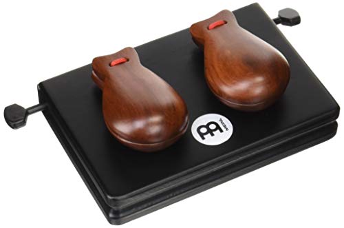 Meinl Percussion Castanet Machine Instrument - Kastagnettenmaschine mit zwei Kastagnetten - Einzeln einstellbar - Musikinstrument - Indischer Palisander, Mehrfarbig (CM2) von Meinl Percussion