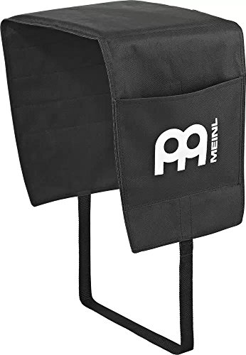 Meinl Percussion Cajon Blanket - Cajon Sitzauflage mit Taschen für Cajon Add-Ons/Cajon Zubehör aus straparzierfähigem Nylon, Schwarz (CAJ-BLK) von Meinl Percussion