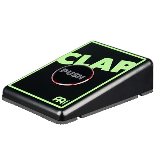 Meinl Percussion Stomp Box Clap Instrument - Elektronisches Pedal - Klatsch Soundeffekt - Mit Ausgangsbuchse - Aluminium, Mehrfarbig (STB3) von Meinl Percussion