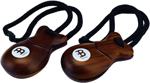 Meinl Percussion FC1 Finger Castanets - Traditional Size, braun von Meinl Percussion