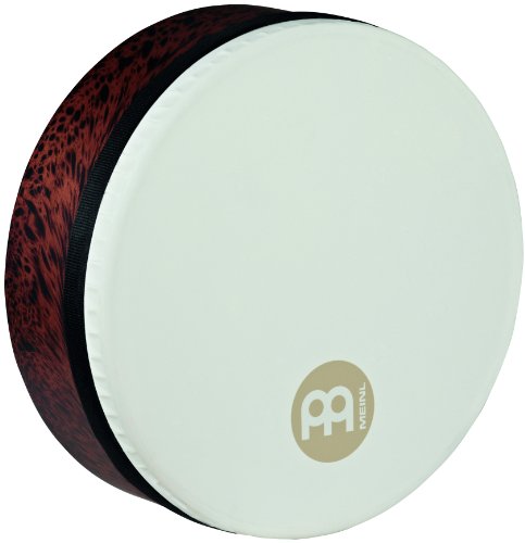 Meinl Percussion FD12T-D-TF Deep Shell Tar, Frame Drum mit Kunststofffell, 30,48 cm (12 Zoll) Durchmesser, brown burl von Meinl Percussion