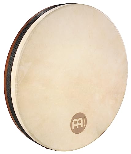 Meinl Percussion FD16BE Bendir, Frame Drum mit Ziegenfell, 40,64 cm (16 Zoll) Durchmesser, african brown von Meinl Percussion