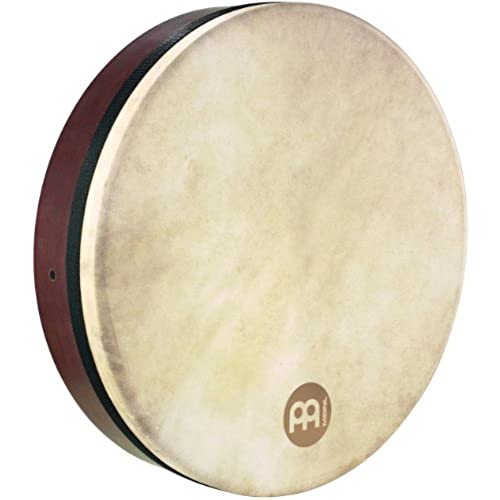 Meinl Percussion FD18BO Bodhran, Frame Drum mit Ziegenfell, 45,72 cm (18 Zoll) Durchmesser, african brown von Meinl Percussion