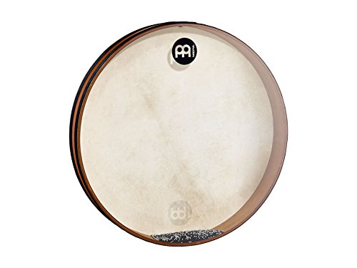 Meinl Percussion FD20SD Sea Drum, Frame Drum mit Kombination aus Ziegenfell und Kunststofffell, 50.8 cm (20 Zoll) Durchmesser, african brown von Meinl Percussion