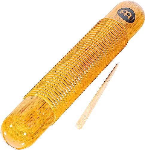 Meinl Percussion Wood Güiro Instrument - Hohles Musikinstrument mit Grifflöchern - Siam Eiche, Natur (GU1AM) Meinl Percussion Wood Güiro Instrument - Hohles Musikinstrument mit Grifflöchern - Siam Eiche, Natur (GU1AM) von Meinl Percussion