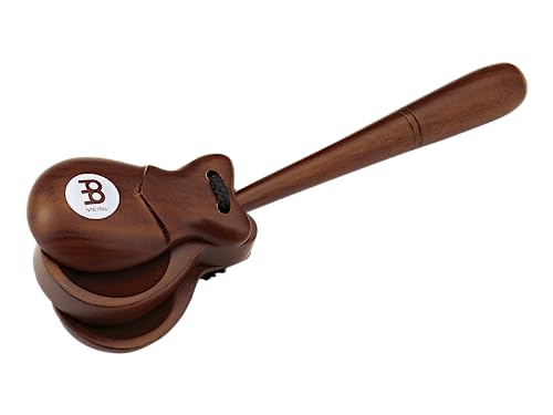 Meinl Percussion Traditional Hand Castanet - Kastagnette mit Griff - Musikinstrument - Indischer Palisander, Natur (HC1) von Meinl Percussion