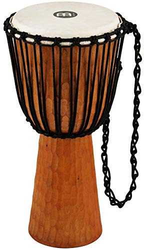 Meinl Percussion HDJ4-L Wood Djembe, Headliner/Nile Series, Rope Tuned, 30,48 cm (12 Zoll) Durchmesser (Large), braun von Meinl Percussion