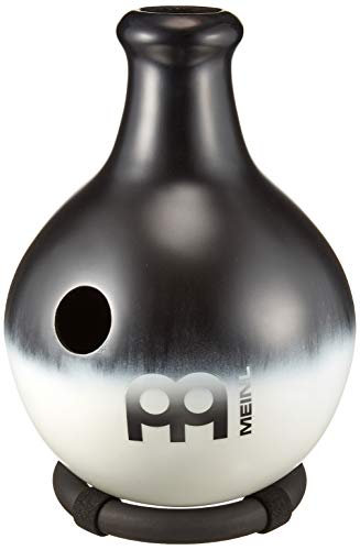 Meinl Percussion ID9BK/WH Fiberglass Liquid Ibo Drum (Large), black/white von Meinl Percussion