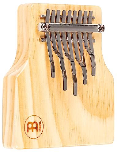 Meinl Percussion Solid Series Kalimba - Mittelgroßes Daumenklavier - Stimmung A C C A A F E E B - Kiefer / Stahl, Natur / Verchromt (KA9-M) von Meinl Percussion