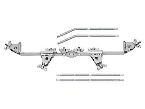 Meinl Percussion Multi Clamp Four - Mulitklammer für Ständer - Für vier Rods - Längenverstellbar - Stahl, Verchromt (MC-4) von Meinl Percussion
