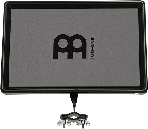 Meinl Percussion MC-PT Percussion Table mit MEINL-Logo, 45,72 cm (18 Zoll) x 30,48 cm (12 Zoll) Durchmesser, schwarz von Meinl Percussion