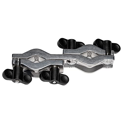 Meinl Percussion Multi Clamp Stands - Klemme für Stative mit Durchmesser 13 mm bis 34 mm - Doppelseitige Klemme - Aluminium, Silber (PMC-1) von Meinl Percussion