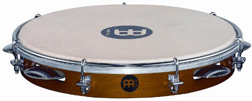 Meinl Percussion PA10CN-M Wood Pandeiro, 25,40 cm (10 Zoll) Durchmesser, chestnut von Meinl Percussion