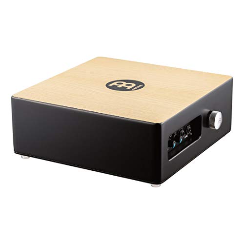 Meinl Percussion Professional Pickup Cajon Snare - Cajon Snare mit Tonabnehmer/Elektronik - Zwei interne Snare-Wire Sätze - Mit Standard Cajon Brush - Weiß-Esche (TMPPCS) von Meinl Percussion