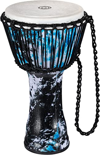 Meinl Percussion Reise-Djembe mit 100% synthetischer Schale und Kopf, vorgefertigt in China, 25,4 cm Größe, Seilstimmung, 2 Jahre Garantie (PADJ8-M-F) von Meinl Percussion