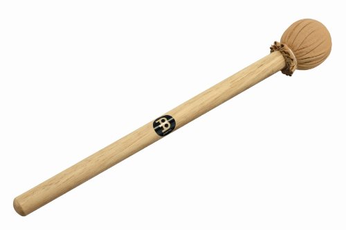 Meinl Percussion SB4 Samba Beater, 40,64 cm (16 Zoll) Länge mit 5,08 cm (2 Zoll) hellbraunem Lederkopf, natural/brown von Meinl Percussion