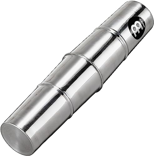 Meinl Percussion Aluminium Samba Shaker - Großes Musikinstrument mit warmem Sound - Einfach - Aluminium, Silber (SSH1-L) von Meinl Percussion