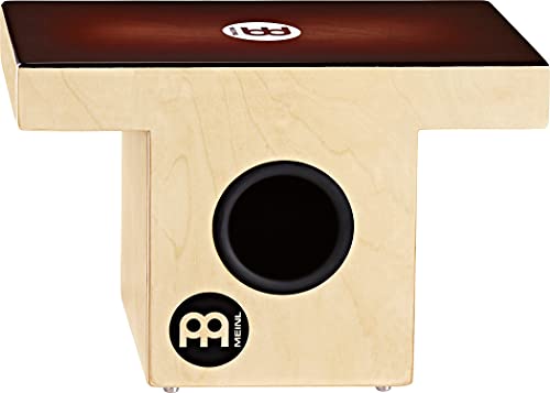 Meinl Percussion Slaptop Cajon Instrument - rückenschonende Trommelkiste mit Snare - Espresso Burst Schlagfläche (TOPCAJ1EB) von Meinl Percussion