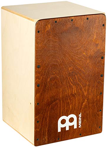 Meinl Percussion Snarecraft Cajon Instrument - Große Trommelkiste mit zwei Snare-Teppichen - Schlagfläche Almond Birch (SC100AB) von Meinl Percussion