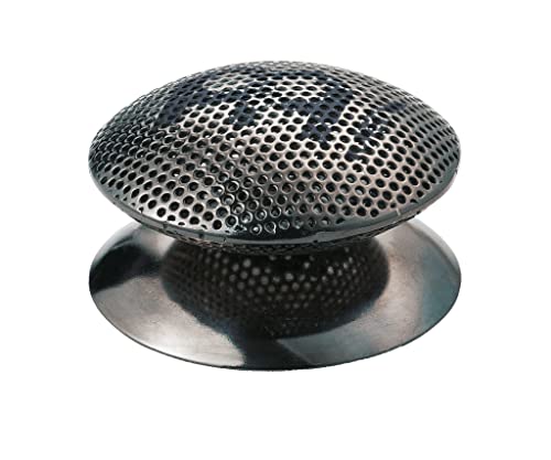 Meinl Percussion Spin Spark Shaker - Gebogener Shaker - Veränderbare Tonhöhe - Musikinstrument - Stahl, Schwarz (SH17) von Meinl Percussion