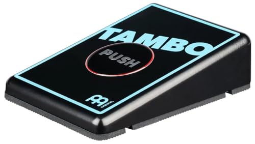 Meinl Percussion Stomp Box Tambourine Instrument - Elektronisches Pedal - Tamburin Soundeffekt - Mit Ausgangsbuchse - Aluminium, Mehrfarbig (STB4) von Meinl Percussion