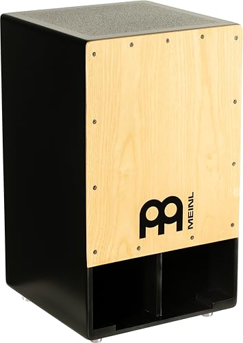 Meinl Percussion Subwoofer Cajon - Trommel mit Snare und extrem tiefem Bass - American White Ash Frontplatte (SUBCAJ1AWA) von Meinl Percussion