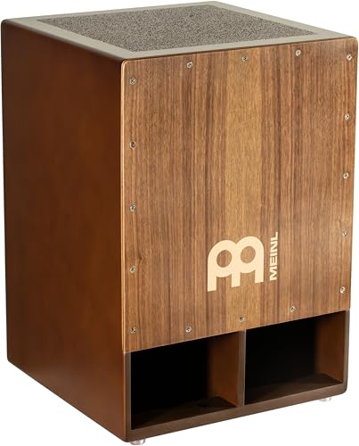 Meinl Percussion Subwoofer Cajon - Trommel mit Snare und extrem tiefem Bass - Walnut Frontplatte (SUBCAJ5WN) von Meinl Percussion