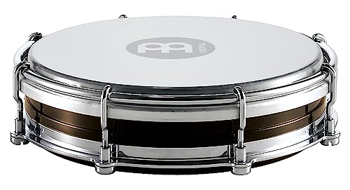 Meinl Percussion TBR06ABS-BK Floatune Tamborim (ABS-Plastik), 15,24 cm (6 Zoll) Durchmesser, schwarz von Meinl Percussion
