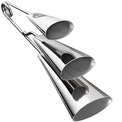 Meinl Percussion Tripple A-Go-Go Instrument - Mittelgroßes Schlaginstrument mit 3 Glocken - Stahl, Verchromt (STABGTRI-CH) von Meinl Percussion