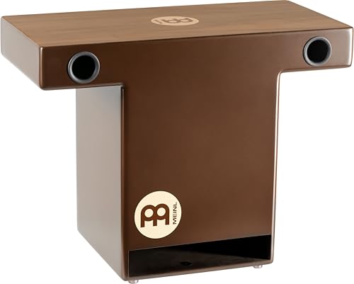 Meinl Percussion Turbo Slaptop Cajon - rückenschonende Trommelkiste mit Snare - Walnuss Schlagfläche (TOPCAJ2WN) von Meinl Percussion