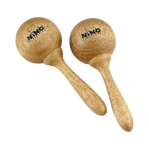 Nino Percussion NINO7 Holzmaracas Größe S von Meinl Percussion