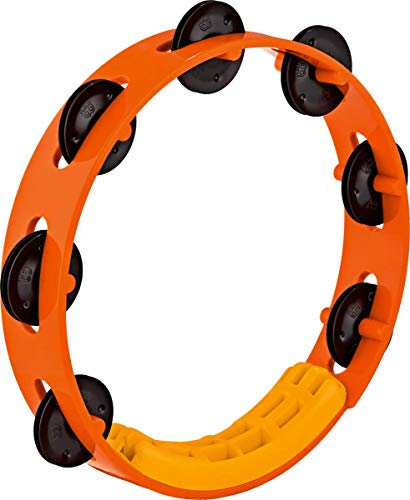 MEINL VivaRhythm Wood Tambourine - red/orange marble finish von Meinl Viva Rhythm