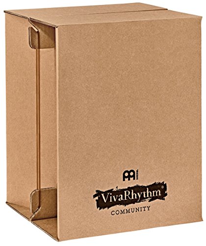 Meinl Percussion Cajon2Go Cajon Instrument - Faltbare Trommelkiste zum Mitnehmen - Aus Karton (VR-CAJ2GO) von Meinl Viva Rhythm