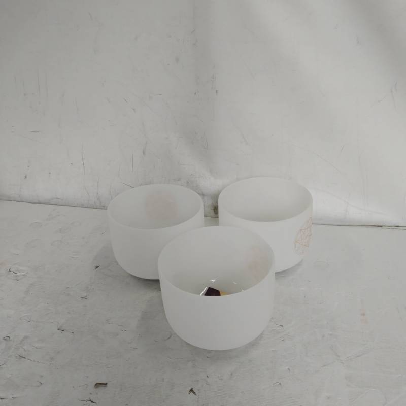 (B-Ware) Meinl SOLCSBSET Sonic Energy Solfeggio Crystal Singing Bowl Singing Bowl Set von Meinl